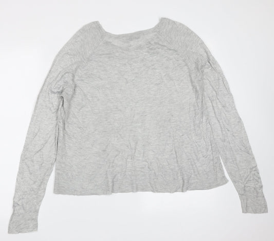Womens UK Size M Zara Grey Pullover Jumper