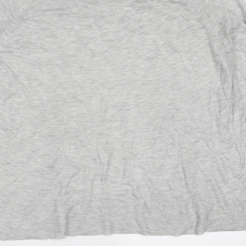 Womens UK Size M Zara Grey Pullover Jumper