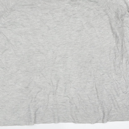Womens UK Size M Zara Grey Pullover Jumper