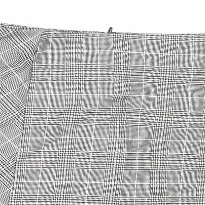 H&M Womens Grey  Polyester Mini Skirt Size 38