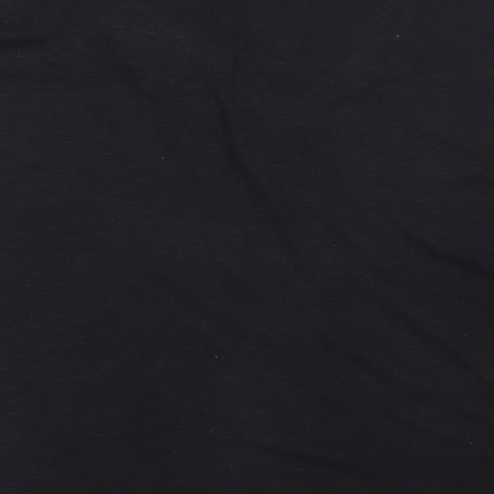 Womens UK Size 20 Emreco Black Basic T-Shirt