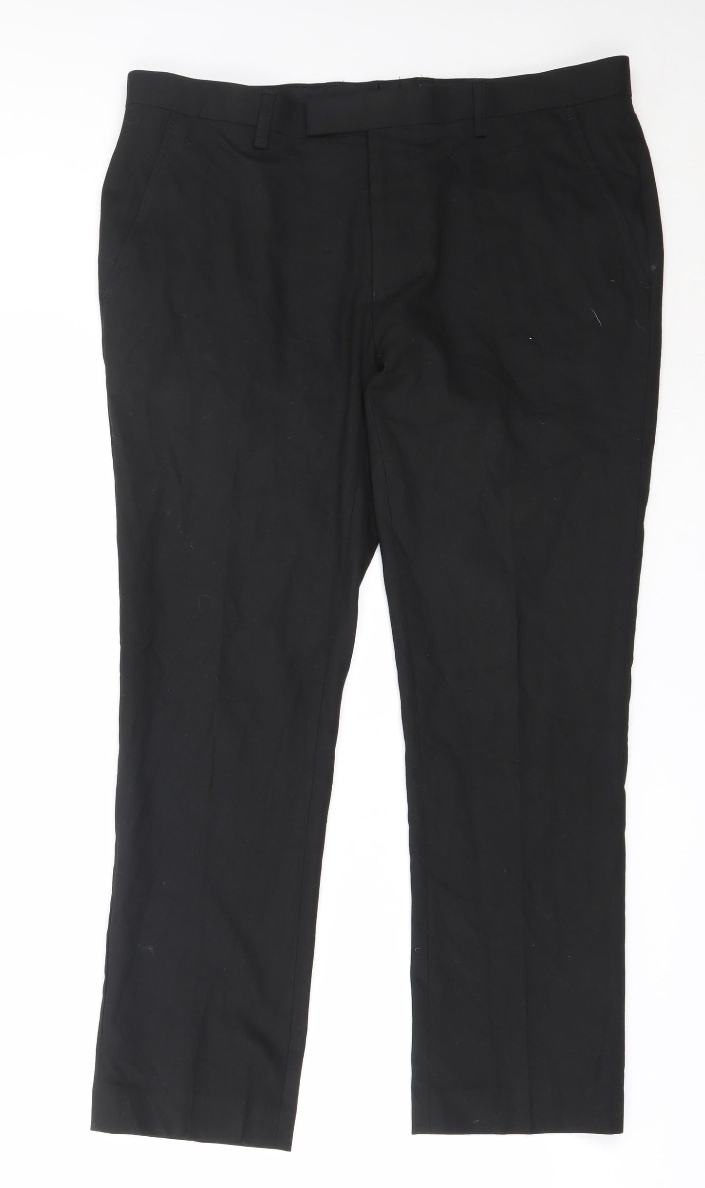 Womens UK Size 36 in Preworn Regular Fit  Black Trousers