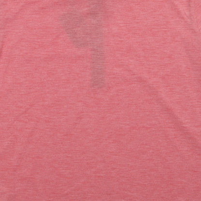 James & Nicholson Womens Red  Polyester Basic Polo Size M Collared