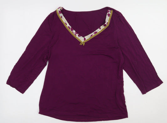 Womens UK Size 14 Marks and Spencer Pink Pullover Sweatshirt