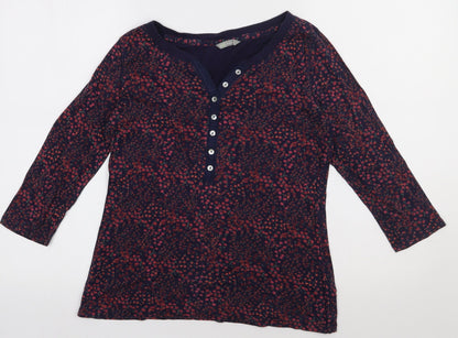 Womens UK Size 10 Marks and Spencer Blue Pullover Sweatshirt