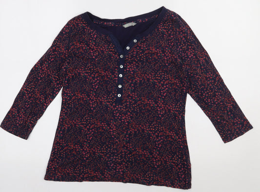 Womens UK Size 10 Marks and Spencer Blue Pullover Sweatshirt