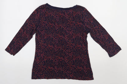 Womens UK Size 10 Marks and Spencer Blue Pullover Sweatshirt