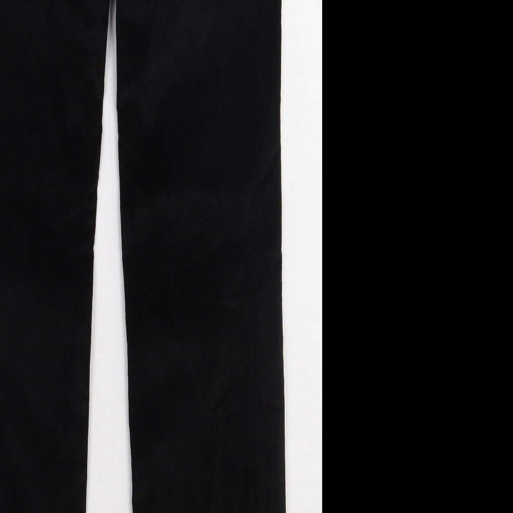 Gap Girls Black  Cotton Capri Trousers Size 12 Years  Regular Button