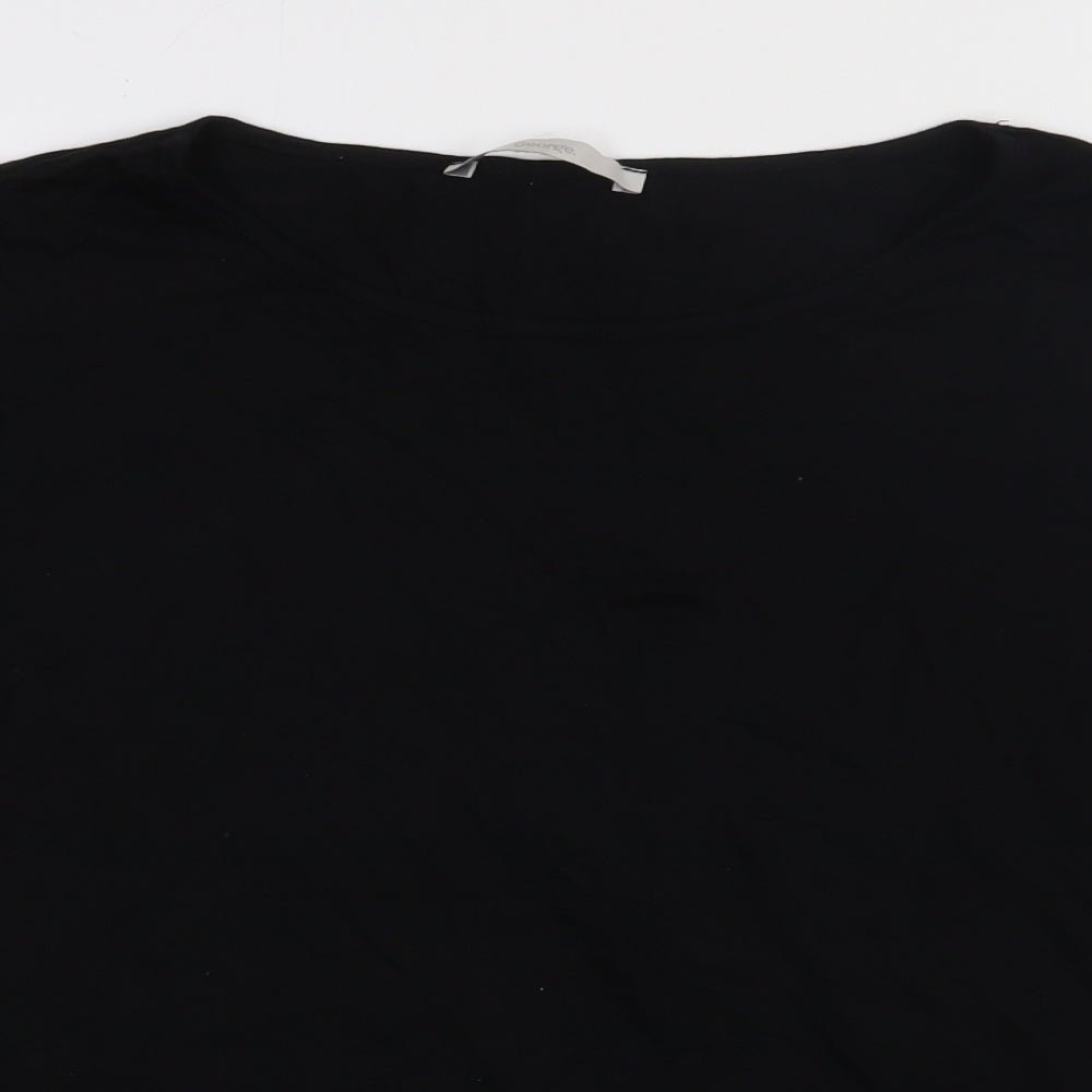 George Womens Black  Viscose Pullover Sweatshirt Size 16  Pullover
