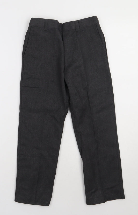 George Boys Grey  Polyester Capri Jeans Size 6-7 Years  Regular  - school Wear