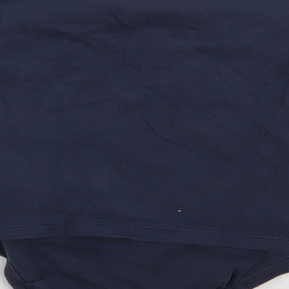 Lupilu Baby Blue Geometric Cotton Babygrow One-Piece Size 6-9 Months  Buckle