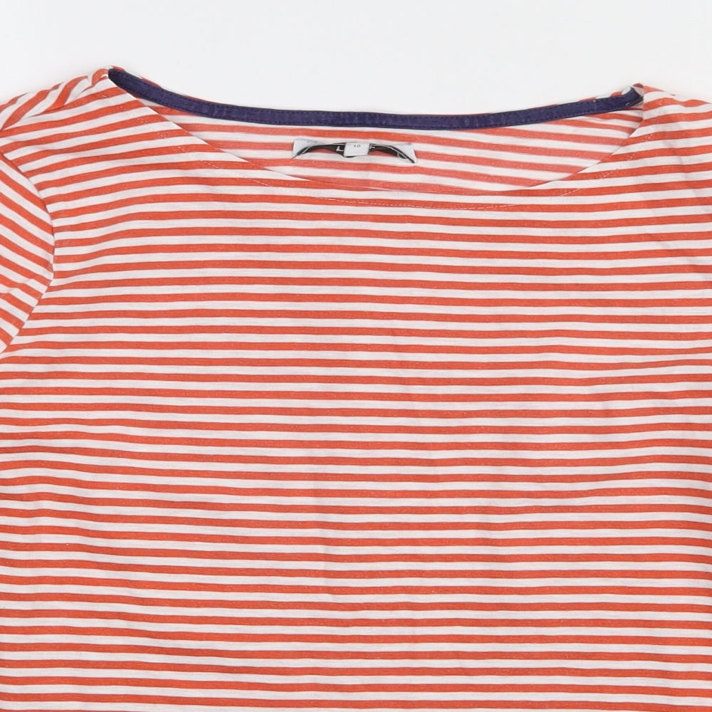Womens UK Size 10 NEXT Orange Pullover Sweatshirt