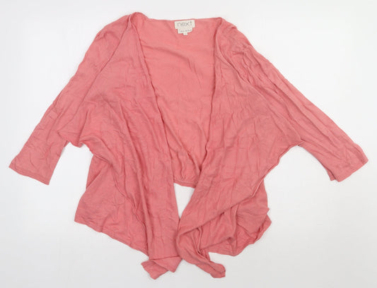 Womens UK Size 10 NEXT Pink Cardigan Jumper