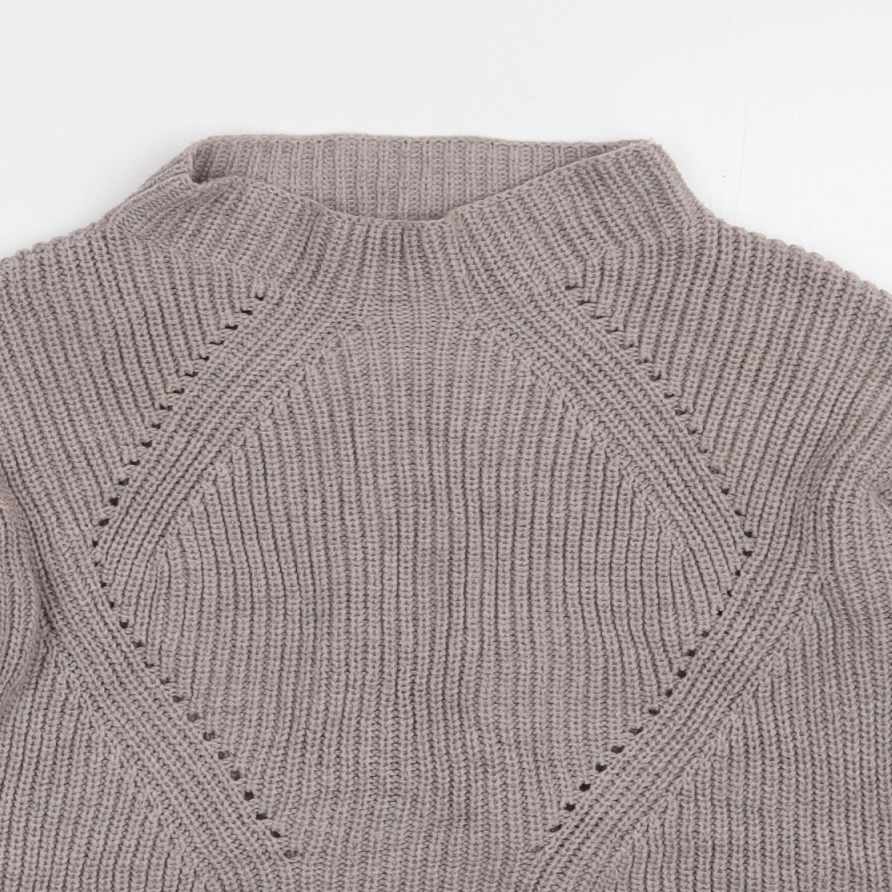 Matalan Womens Grey  Acrylic Pullover Sweatshirt Size 14  Pullover