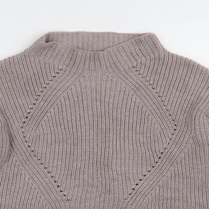 Matalan Womens Grey  Acrylic Pullover Sweatshirt Size 14  Pullover