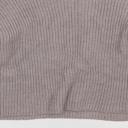 Matalan Womens Grey  Acrylic Pullover Sweatshirt Size 14  Pullover