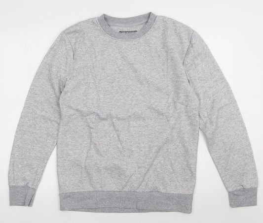 Primark Mens Grey  Cotton Pullover Sweatshirt Size M