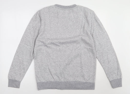 Primark Mens Grey  Cotton Pullover Sweatshirt Size M