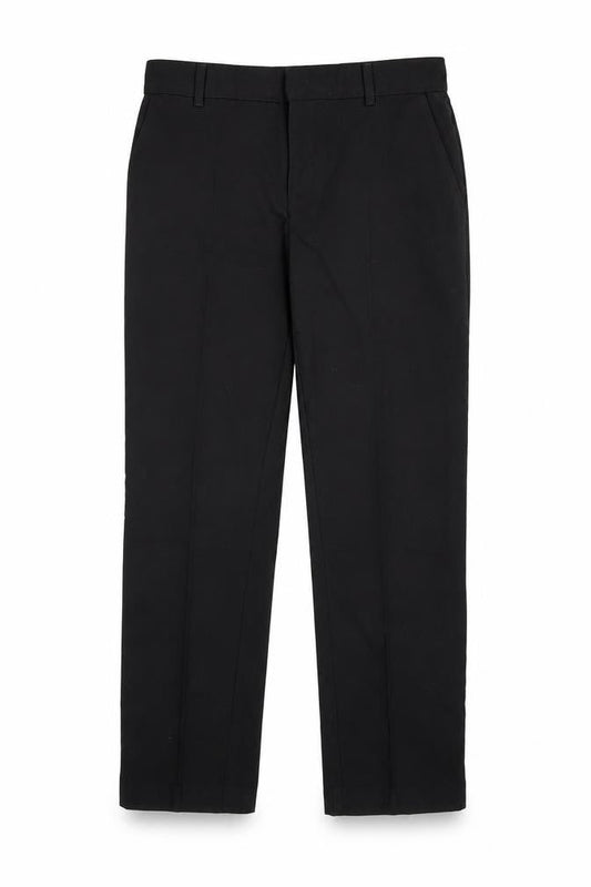 M&S Boys Black  Polyester Dress Pants Trousers Size 11-12 Years  Regular