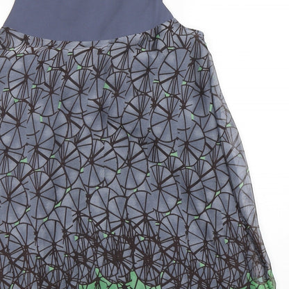 Womens UK Size S Mina UK Multicoloured Basic Blouse