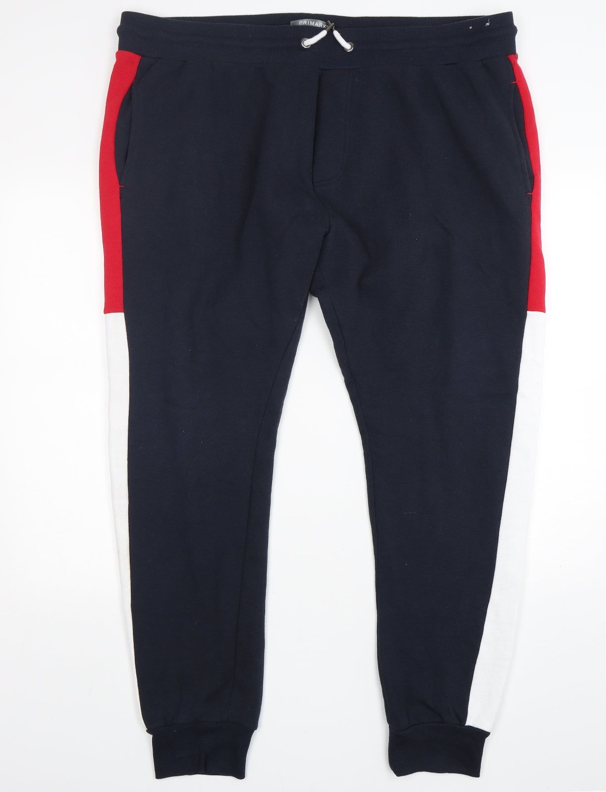 Primark Mens Multicoloured  Cotton Sweatpants Trousers Size 2XL L29 in Regular