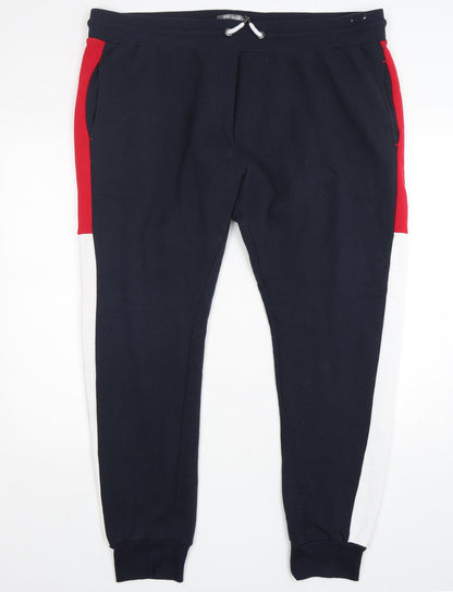 Primark Mens Multicoloured  Cotton Sweatpants Trousers Size 2XL L29 in Regular