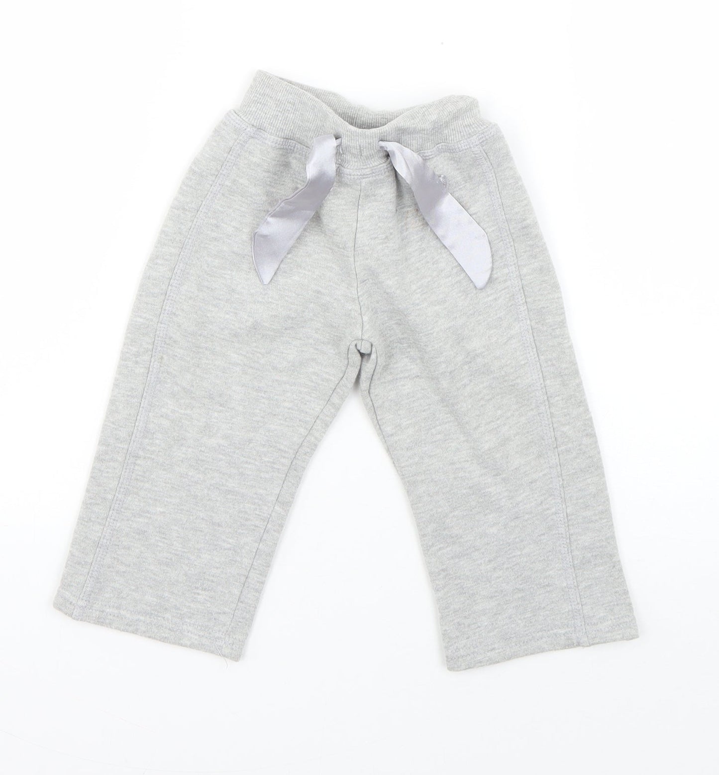 Early Days Boys Grey  Cotton Jogger Trousers Size 6-9 Months  Drawstring