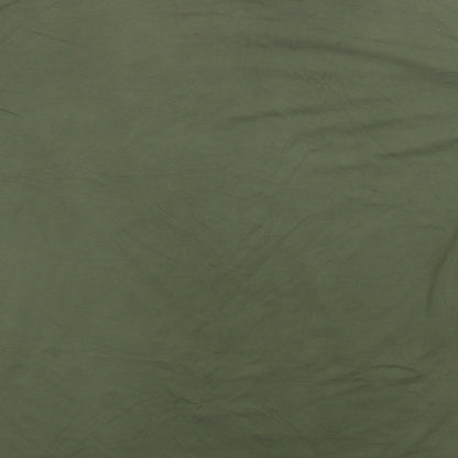 Very Womens Green  Cotton T-Shirt Dress  Size 16  Crew Neck