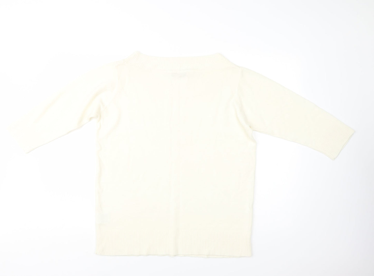 Womens UK Size 18 EWM Ivory Pullover Jumper