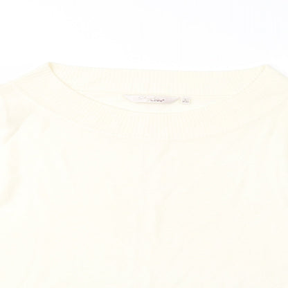 Womens UK Size 18 EWM Ivory Pullover Jumper