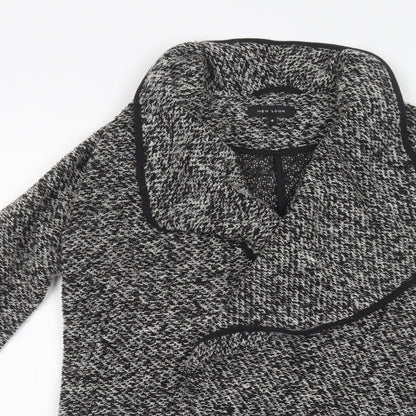 Womens UK Size 8 New Look Grey Cardigan Jumper