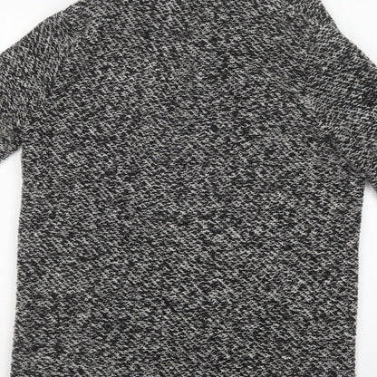 Womens UK Size 8 New Look Grey Cardigan Jumper