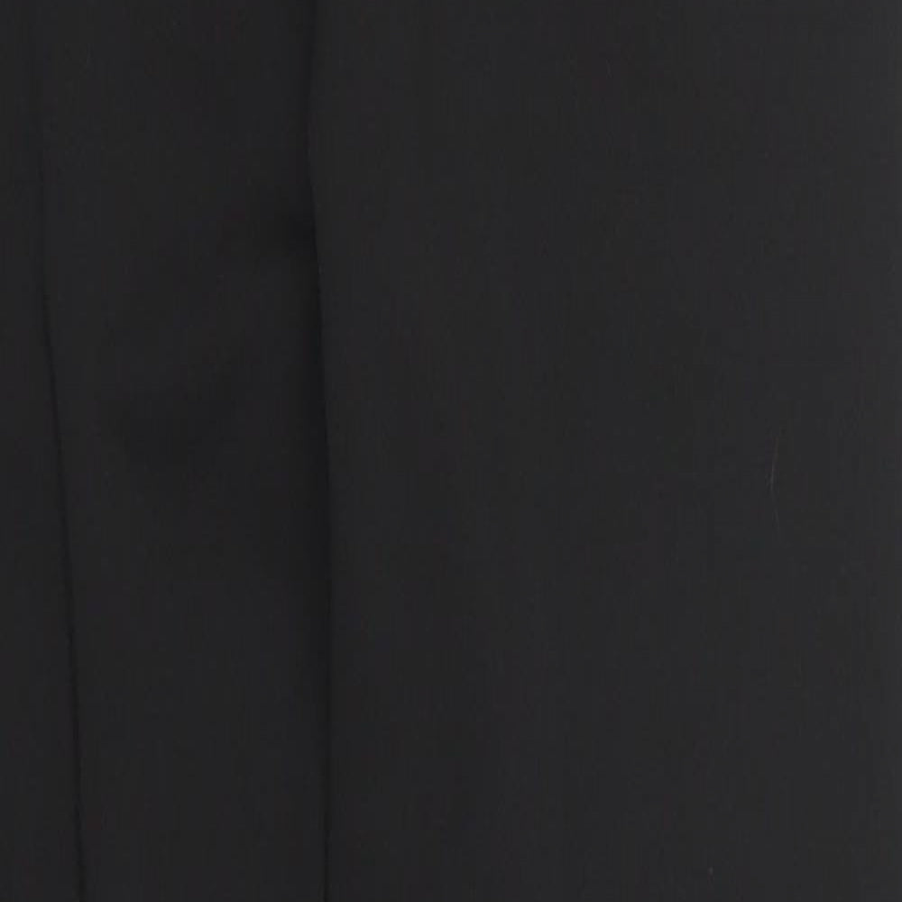 SheIn Womens Black  Polyester Carrot Leggings Size S L26 in   - Distressed Look