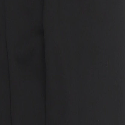 SheIn Womens Black  Polyester Carrot Leggings Size S L26 in   - Distressed Look