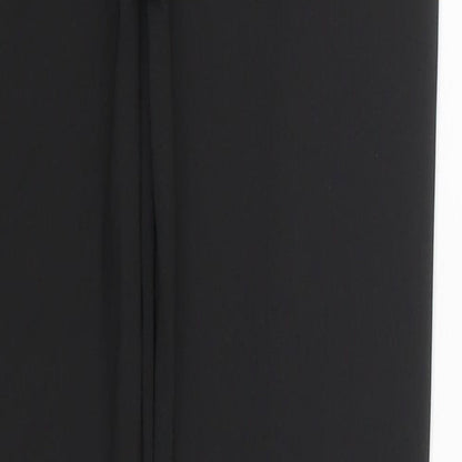 SheIn Womens Black  Polyester Carrot Leggings Size S L26 in   - Distressed Look