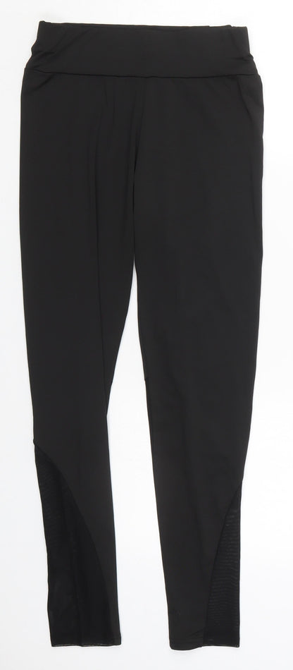 SheIn Womens Black  Polyester Carrot Leggings Size S L26 in