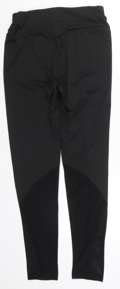 SheIn Womens Black  Polyester Carrot Leggings Size S L26 in