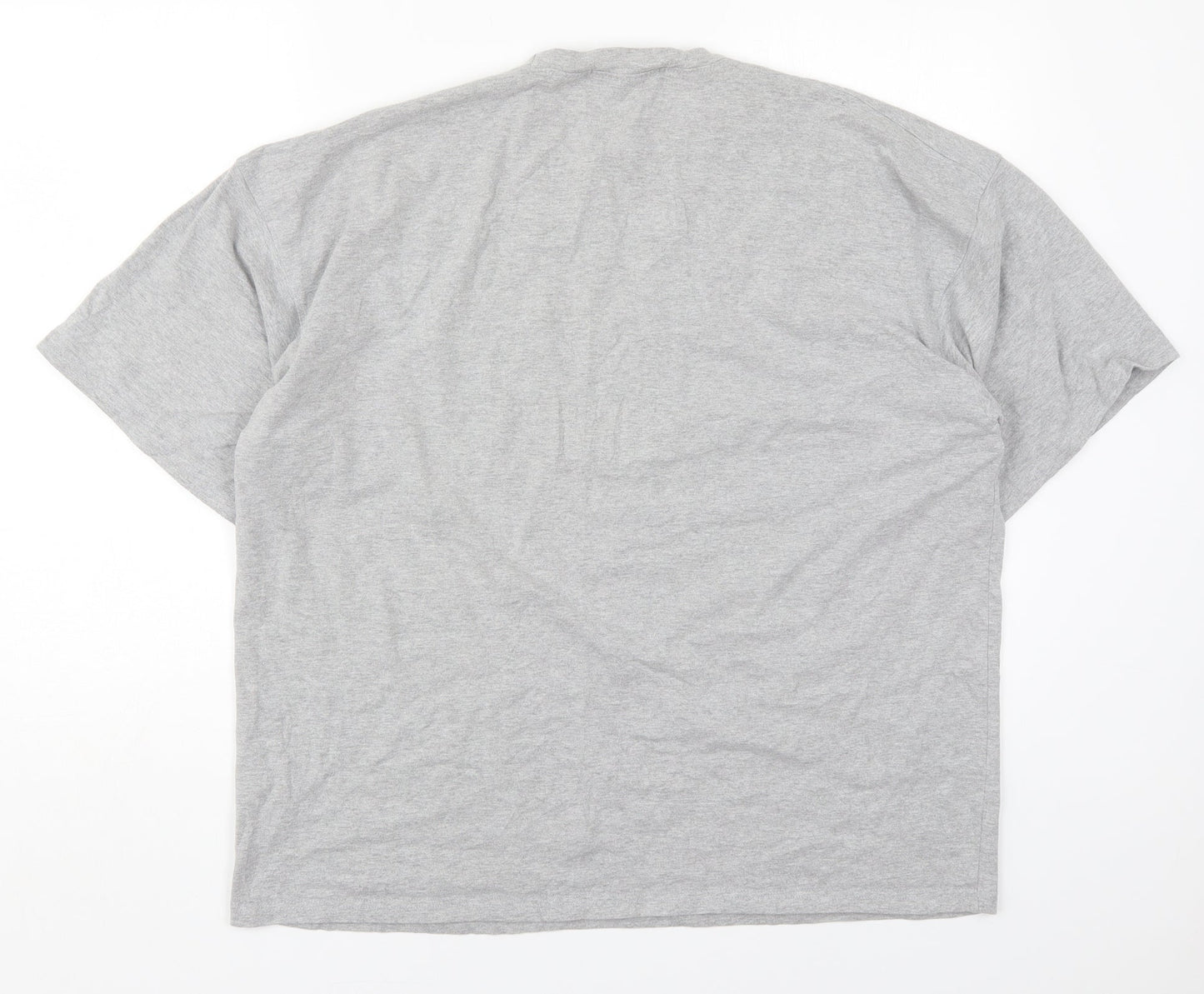Womens UK Size 8 Missguided Grey Basic T-Shirt