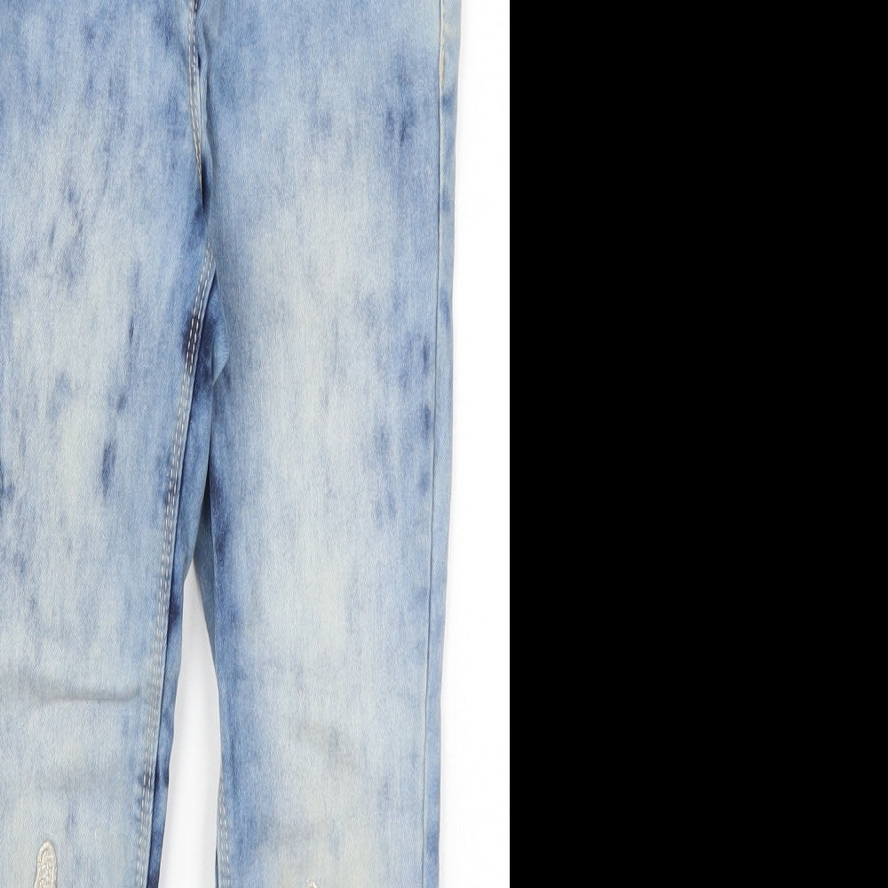 Mens UK Size 9 Months NEXT Regular Fit Skinny Blue Jeans