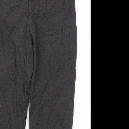 TU Girls Grey  Polyester Dress Pants Trousers Size 8 Years  Regular Zip