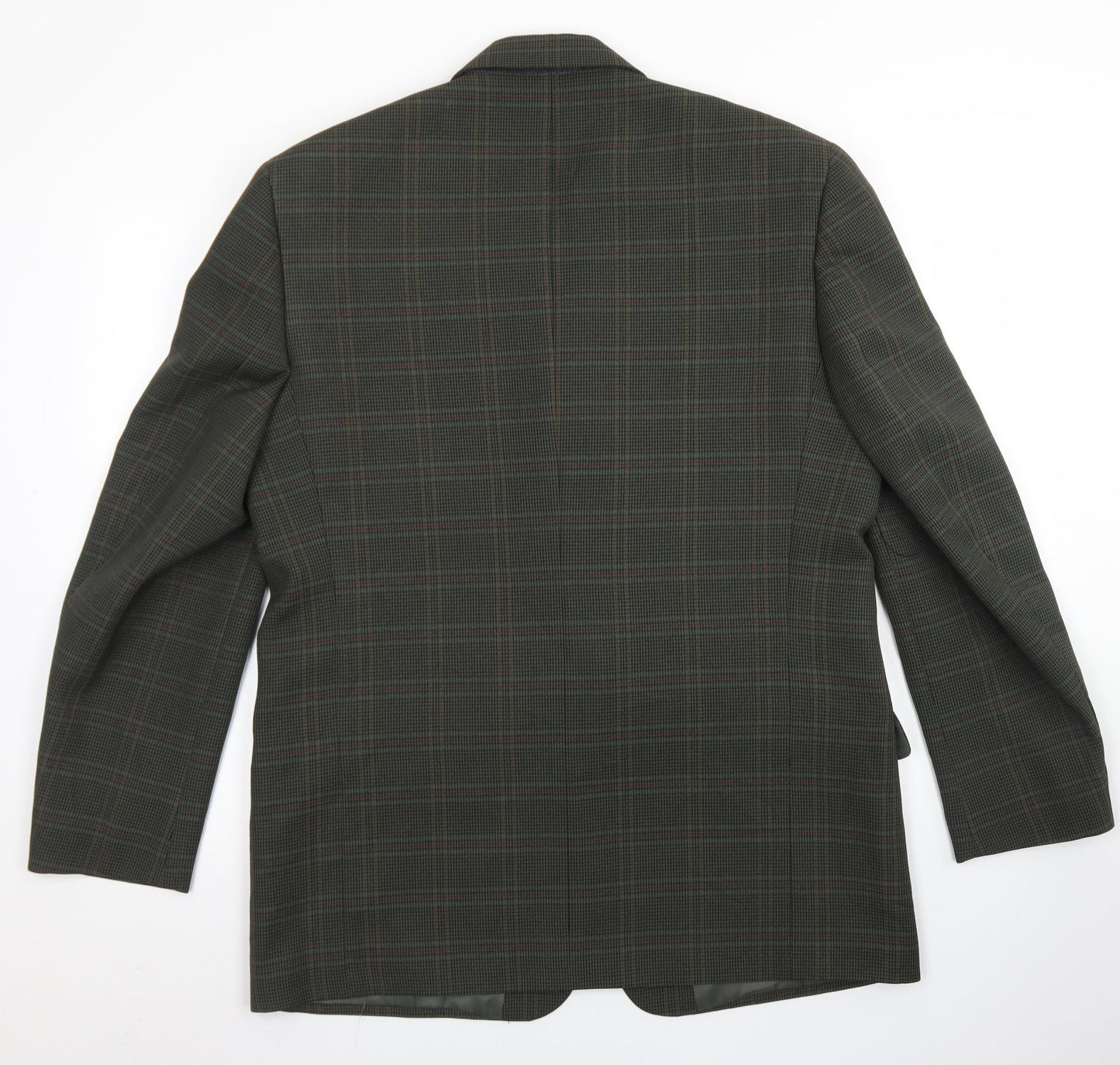 Mens UK Size 42 Berkertex Regular Green Suit Jacket