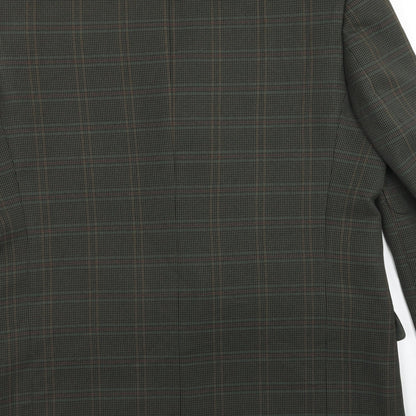Mens UK Size 42 Berkertex Regular Green Suit Jacket