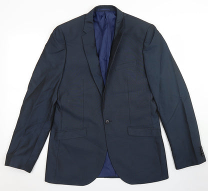 Mens UK Size 40 Taylor & Wright Regular Blue Suit Jacket