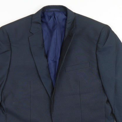 Mens UK Size 40 Taylor & Wright Regular Blue Suit Jacket