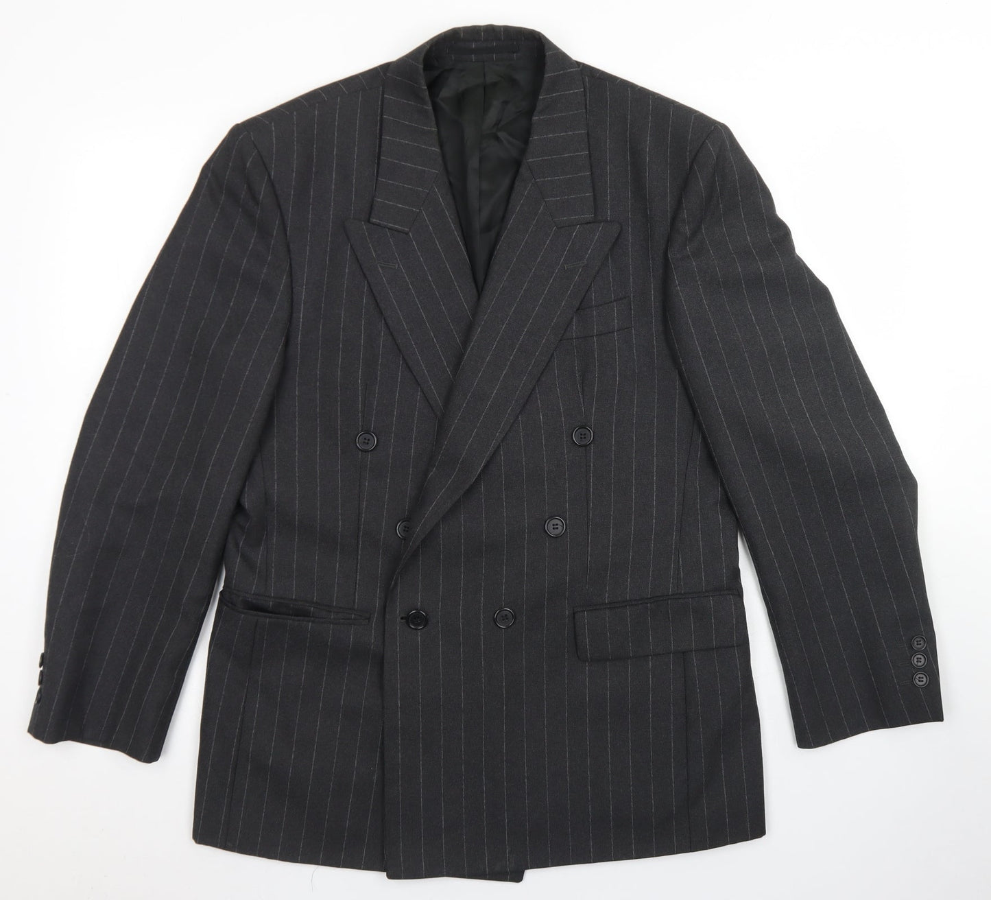 Mens UK Size 40 Di Caprio Regular Grey Suit Jacket