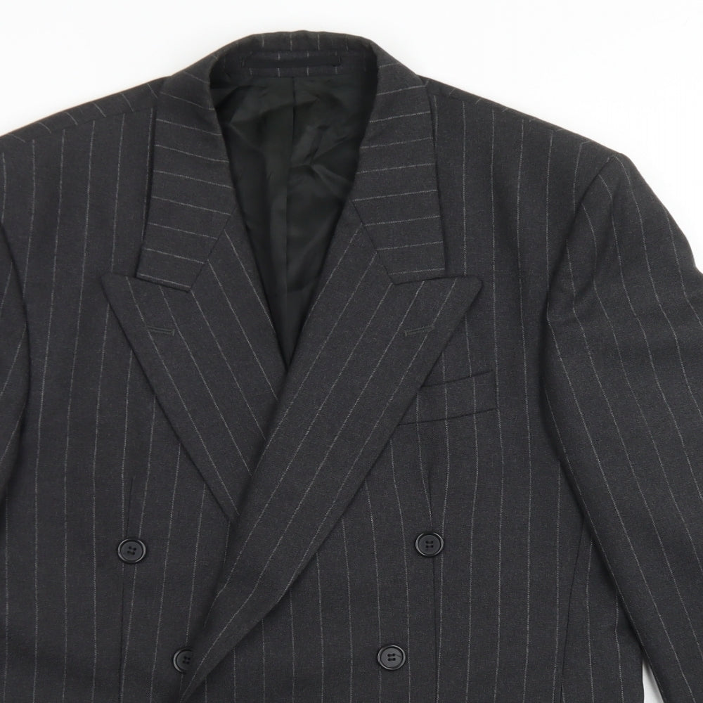 Mens UK Size 40 Di Caprio Regular Grey Suit Jacket