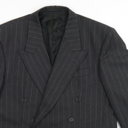 Mens UK Size 40 Di Caprio Regular Grey Suit Jacket