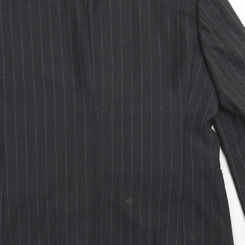 Mens UK Size 40 Di Caprio Regular Grey Suit Jacket