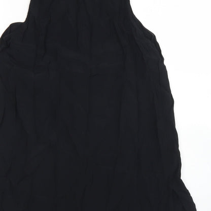Womens UK Size 10 Woolworths Black Basic Blouse