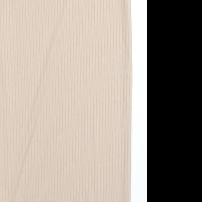 I SAW IT FIRST Womens Brown  Polyester Bandage Skirt Size 12